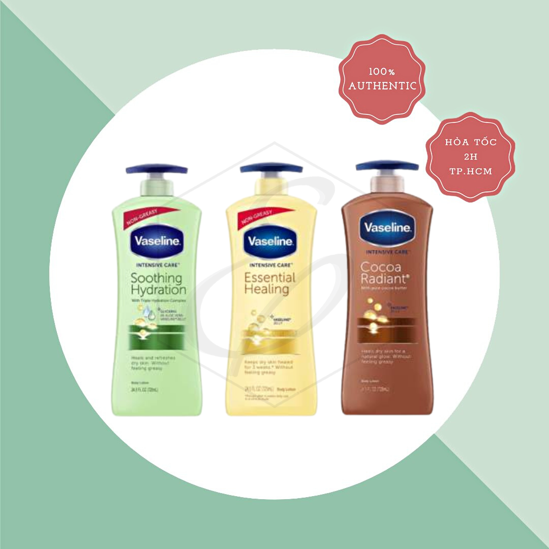 Sữa dưỡng thể Vaseline Intensive Care - 725ml